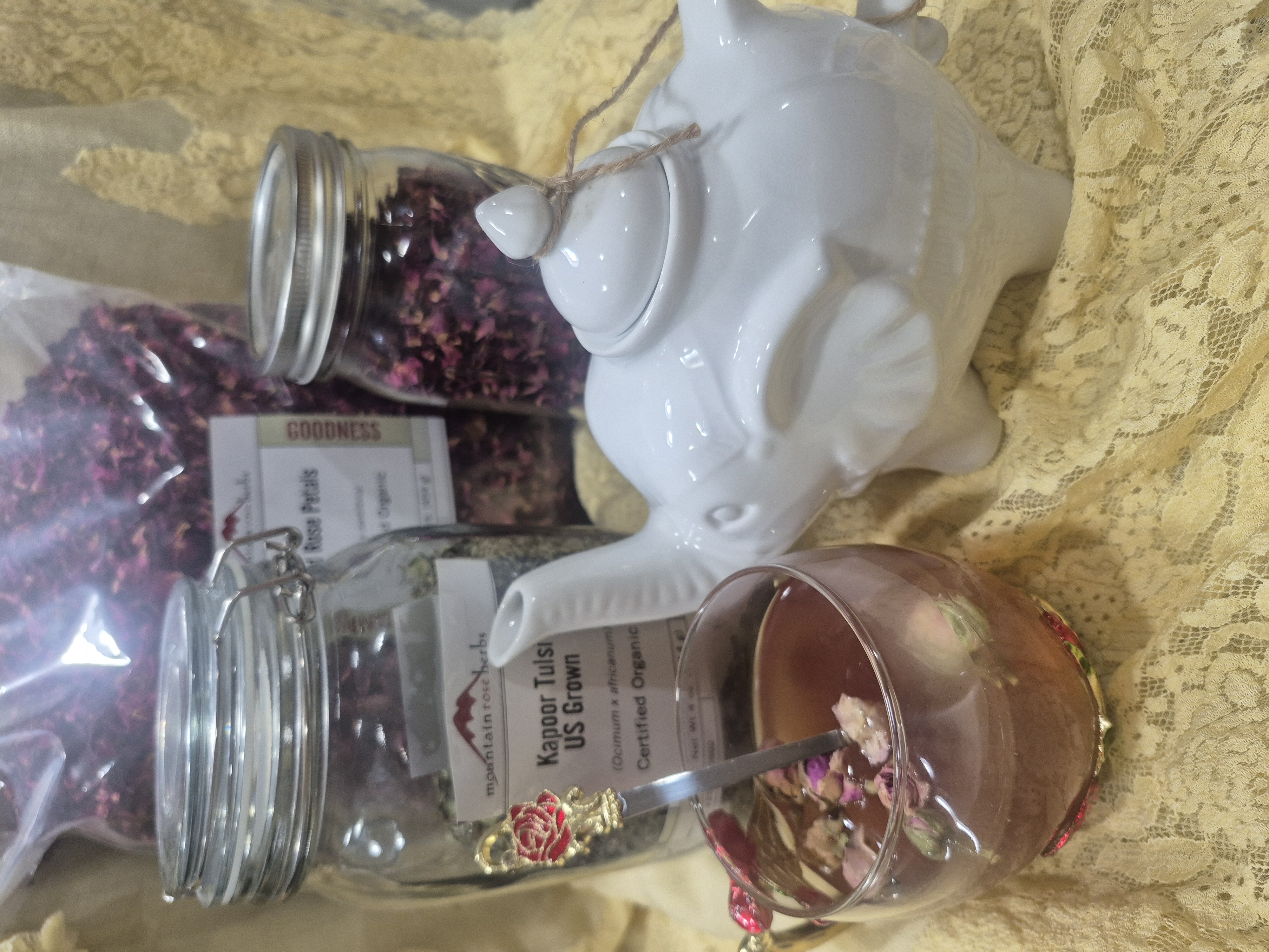Rose, Tulsi, and Remaining Open to Life